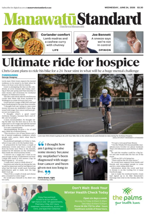 Cover of Manawatu Standard