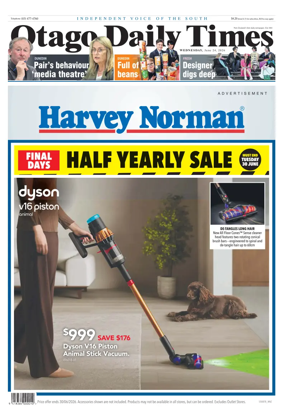 Cover of Otago Daily Times