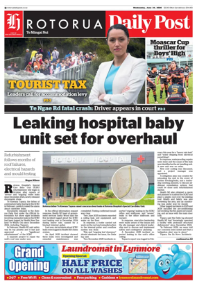 Cover of Rotorua Daily Post