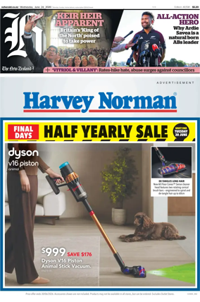 Cover of The New Zealand Herald