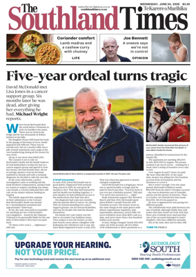 Cover of The Southland Times