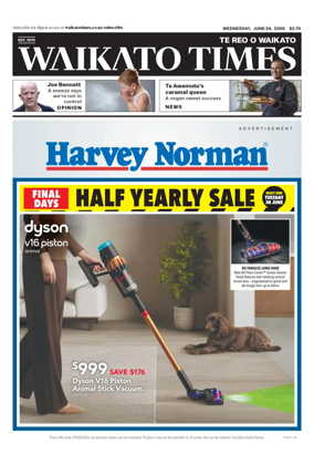 Cover of Waikato Times