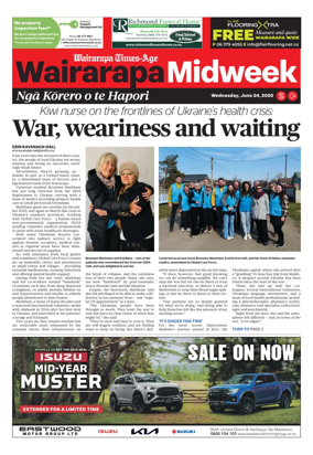 Cover of Wairarapa Times-Age Midweek