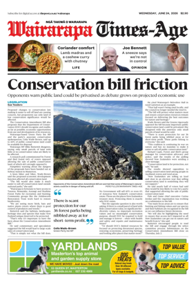 Cover of Wairarapa Times-Age (NZ)