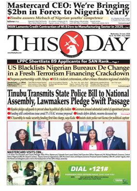 Cover of THISDAY