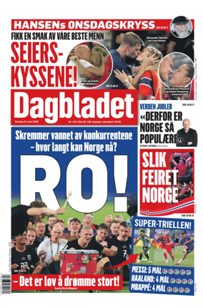 Cover of Dagbladet