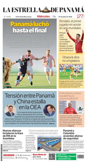 Cover of La Estrella de Panama