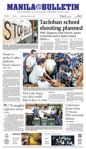 Cover of Manila Bulletin