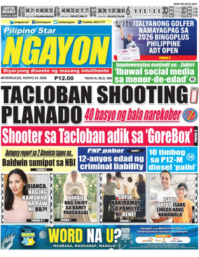 Cover of Pilipino Star Ngayon