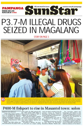 Cover of Sun.Star Pampanga