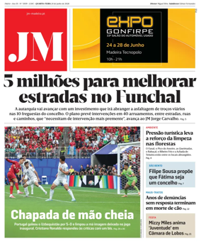 Cover of Jornal Madeira