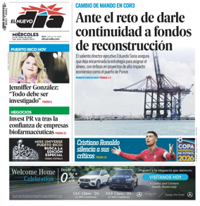 Cover of El Nuevo Dia