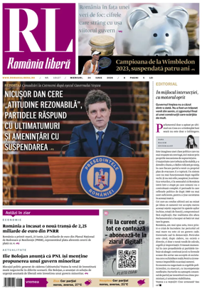 Cover of Romania Libera