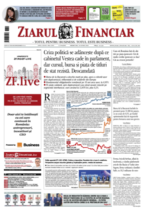 Cover of Ziarul Financiar