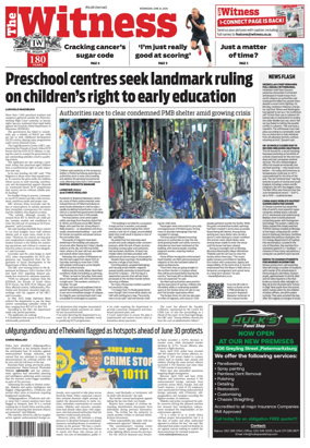 Cover of The Witness (South Africa)