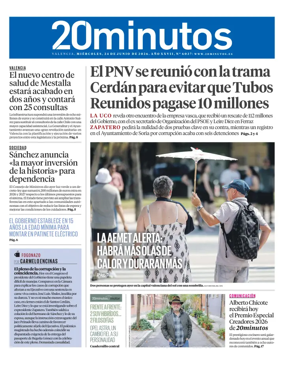 Cover of 20 Minutos Valencia