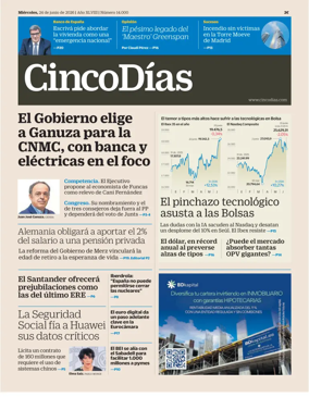 Cover of Cinco Dias