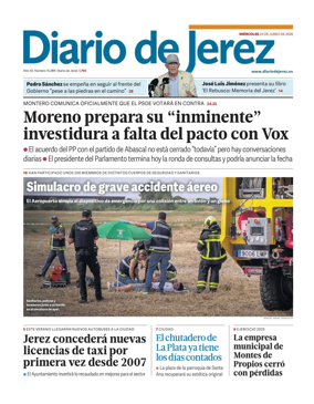 Cover of Diario de Jerez