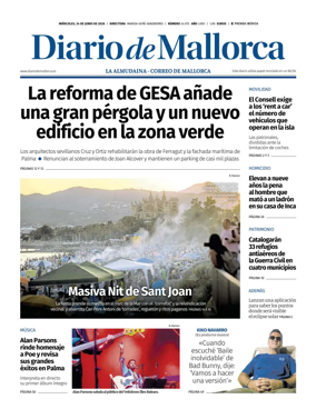 Cover of Diario de Mallorca