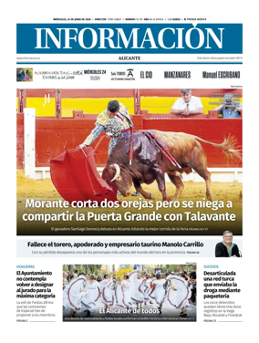 Cover of Diario Informacion