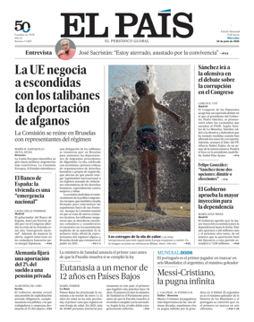 Cover of EL PAIS Andalucia