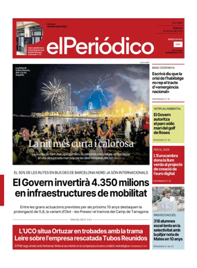 Cover of El Periodico - Catala