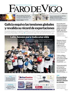 Cover of Faro de Vigo