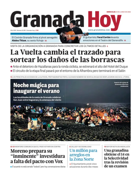 Cover of Granada Hoy