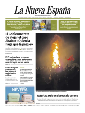 Cover of La Nueva Espana