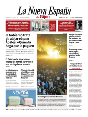 Cover of La Nueva Espana (Gijon)