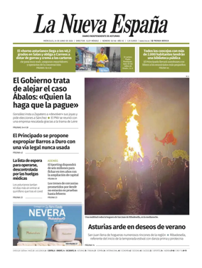Cover of La Nueva Espana (Oriente)