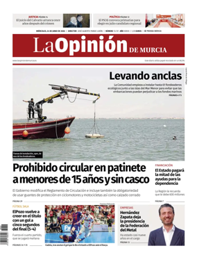 Cover of La Opinion de Murcia