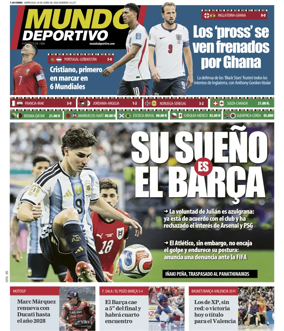 Cover of Mundo Deportivo (At. Madrid)