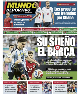 Cover of Mundo Deportivo (Barcelona)