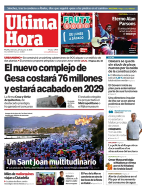 Cover of Ultima Hora