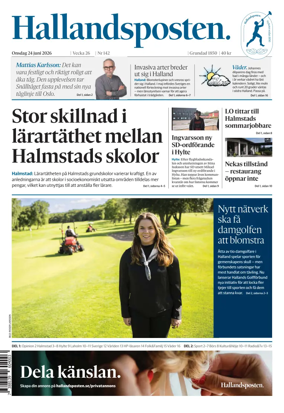Cover of Hallandsposten
