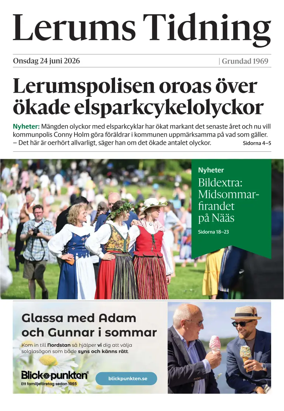 Cover of Lerums Tidning