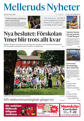 Cover of Melleruds Nyheter