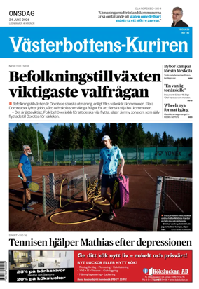 Cover of Vasterbottens-Kuriren