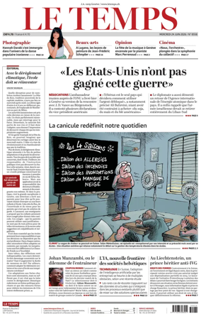 Cover of Le Temps