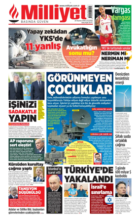 Cover of Milliyet