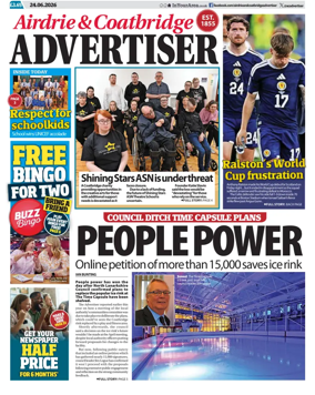 Cover of Airdrie & Coatbridge Advertiser