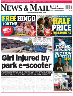 Cover of Aldershot News & Mail