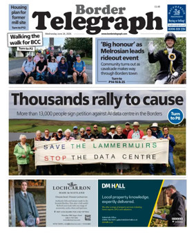 Cover of Border Telegraph
