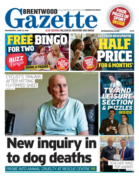 Cover of Brentwood Gazette