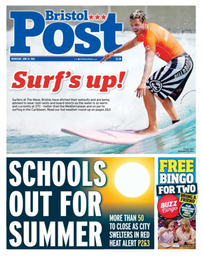 Cover of Bristol Post