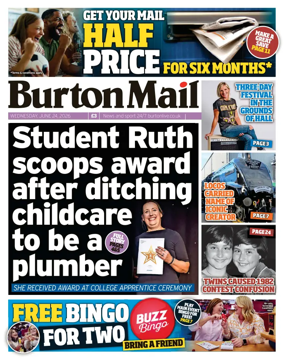 Cover of Burton Mail