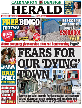 Cover of Caernarfon Herald