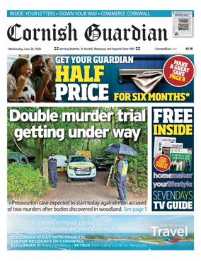 Cover of Cornish Guardian (Newquay & the North Coast)