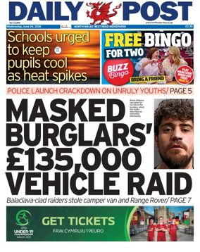 Cover of Daily Post (North Wales)